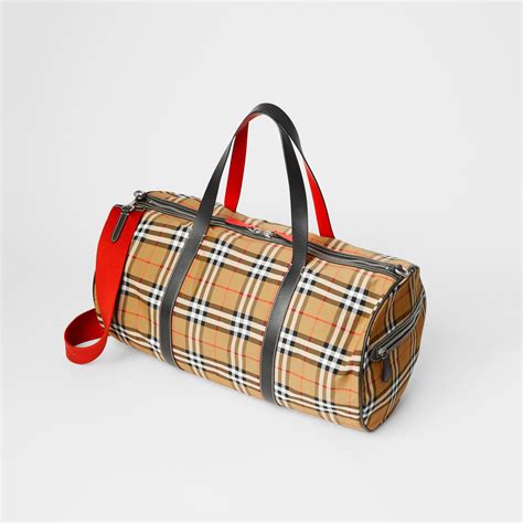 used burberry barrel bag|authentic burberry bag.